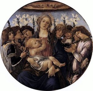 Botticelli Мадонна с младенцем и с Ангелами.jpg